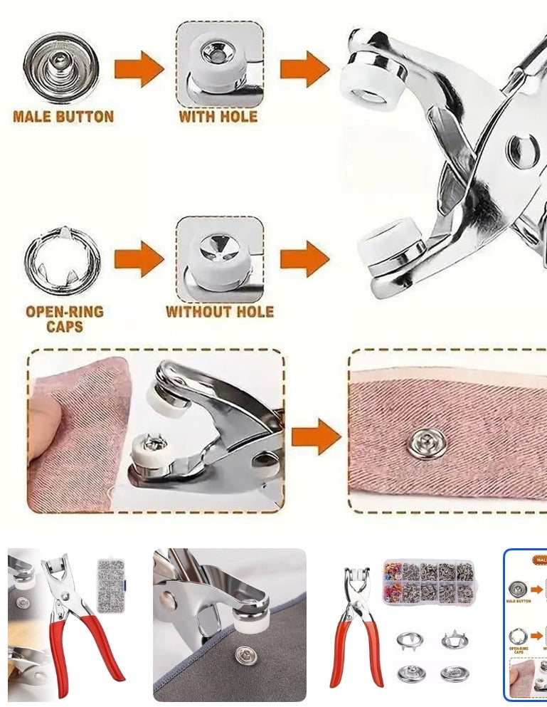 Snap tool & 20 Grommets