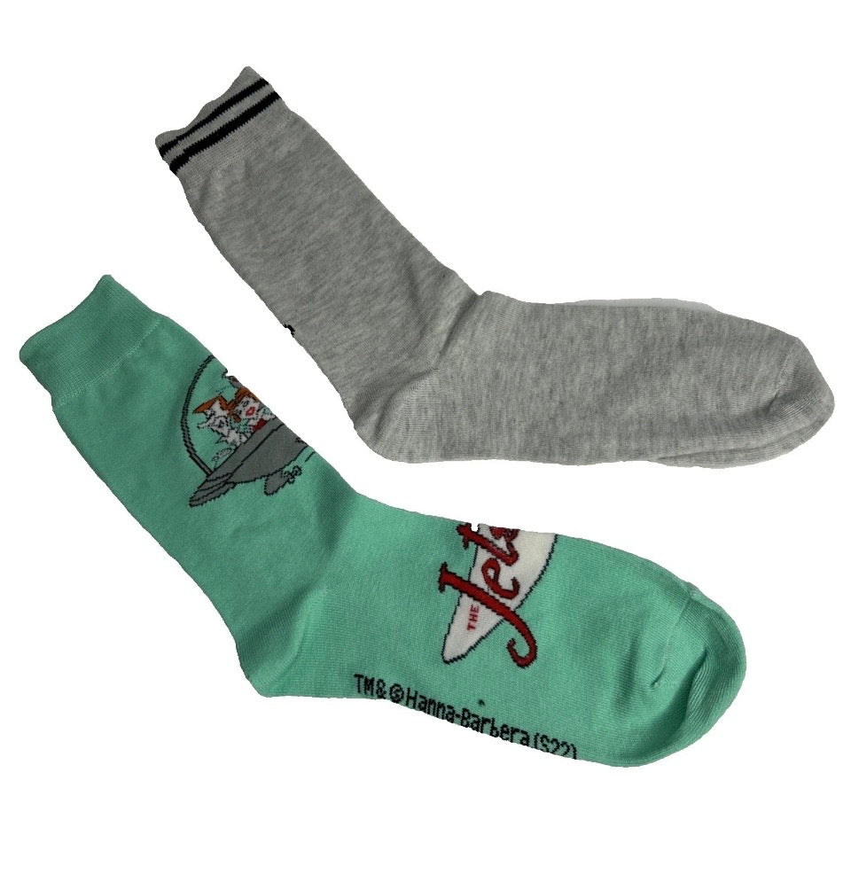 2 pk The Jetsons Unisex 6-12 Socks
