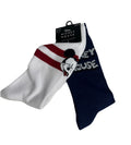 2 pk Mickey Mouse Unisex 6-12 Socks
