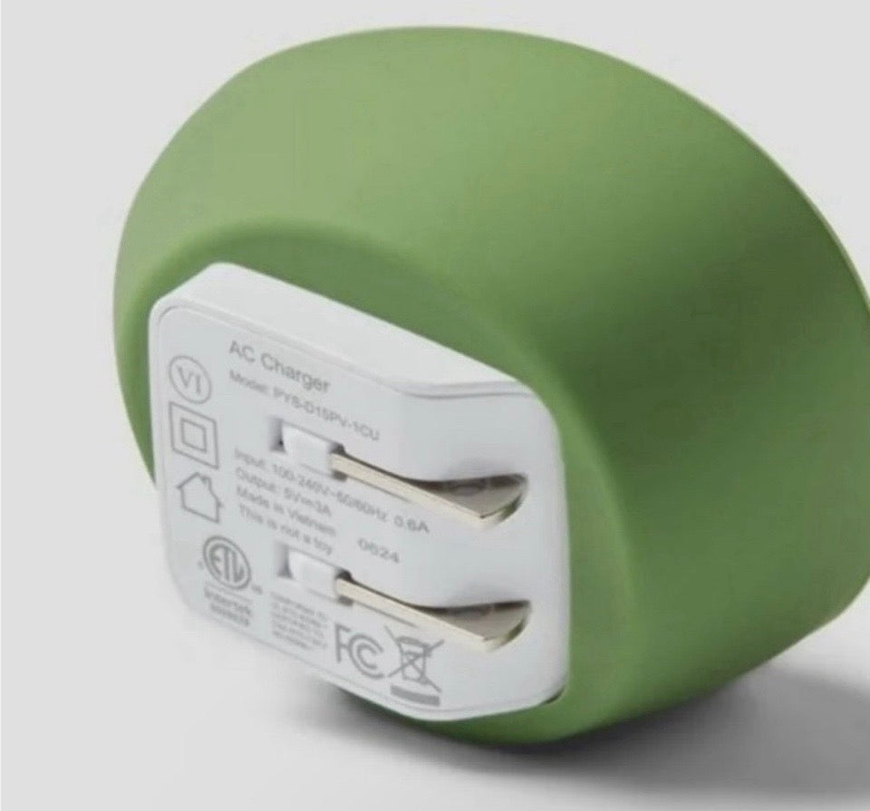 Heyday USB-C Wall Charger Green Frog 15W Single Port
