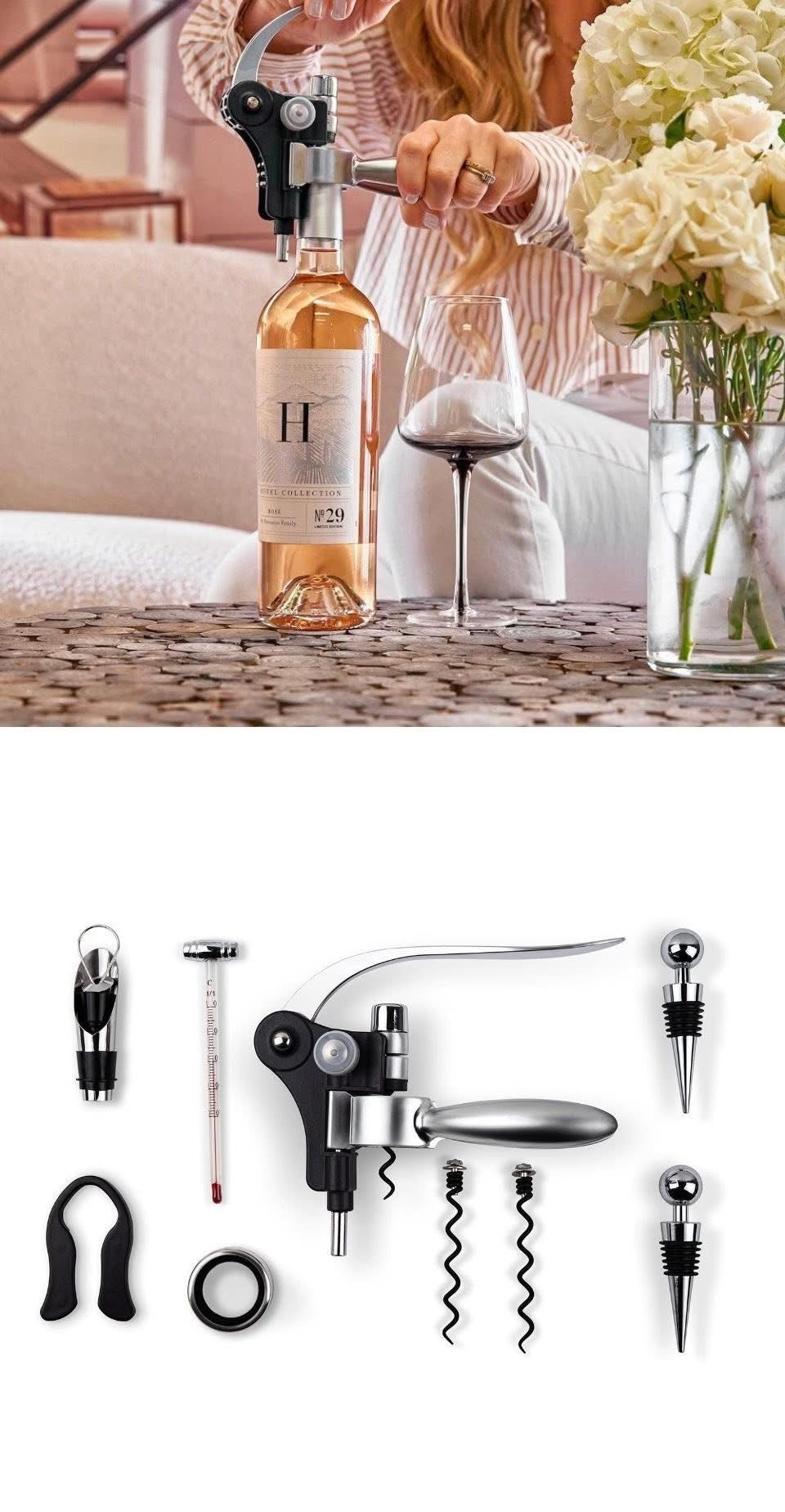 Hotel Collection Wine Accesory Kit