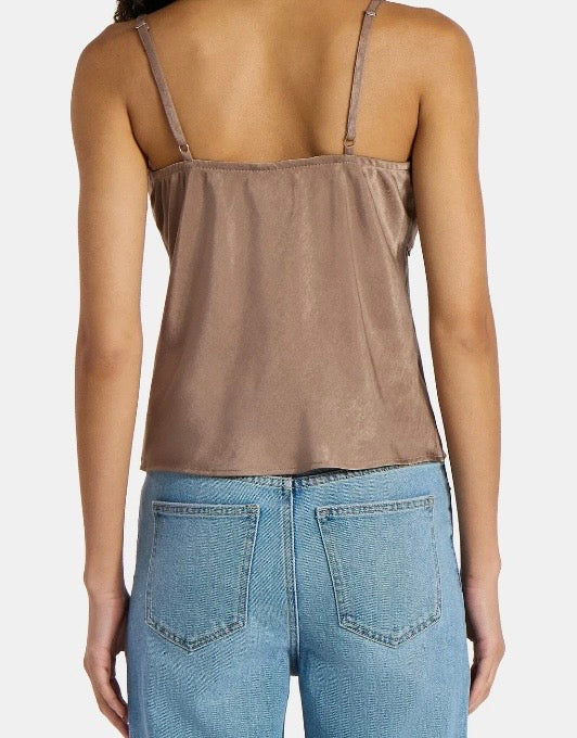 No Boundaries woven Cami With Bow