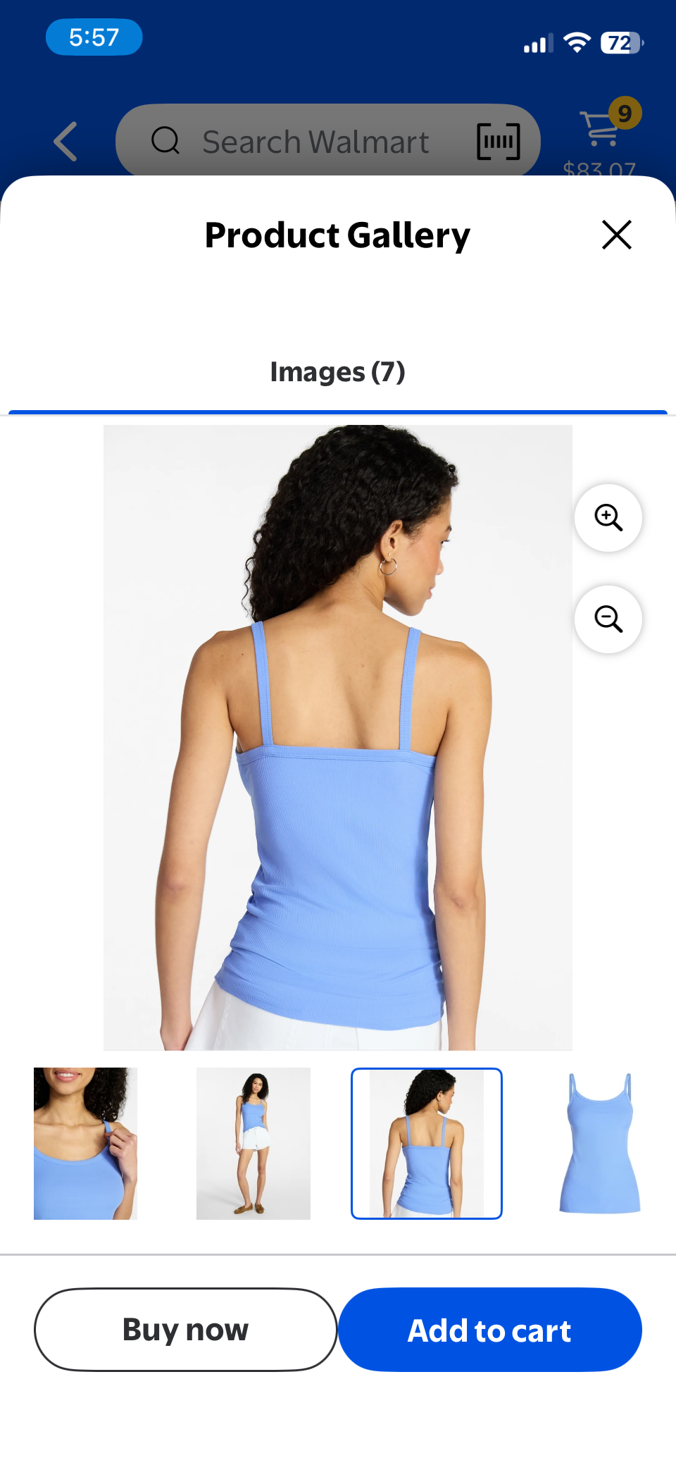 No Boundaries Ribbed Cami