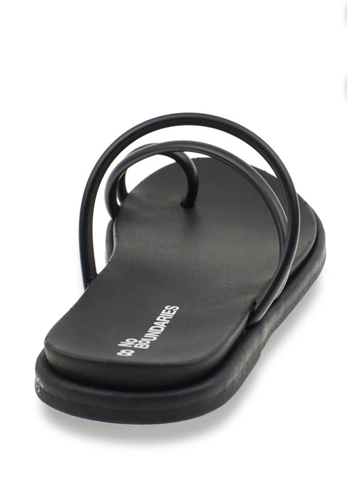 No Boundaries Toe Loop Sandals