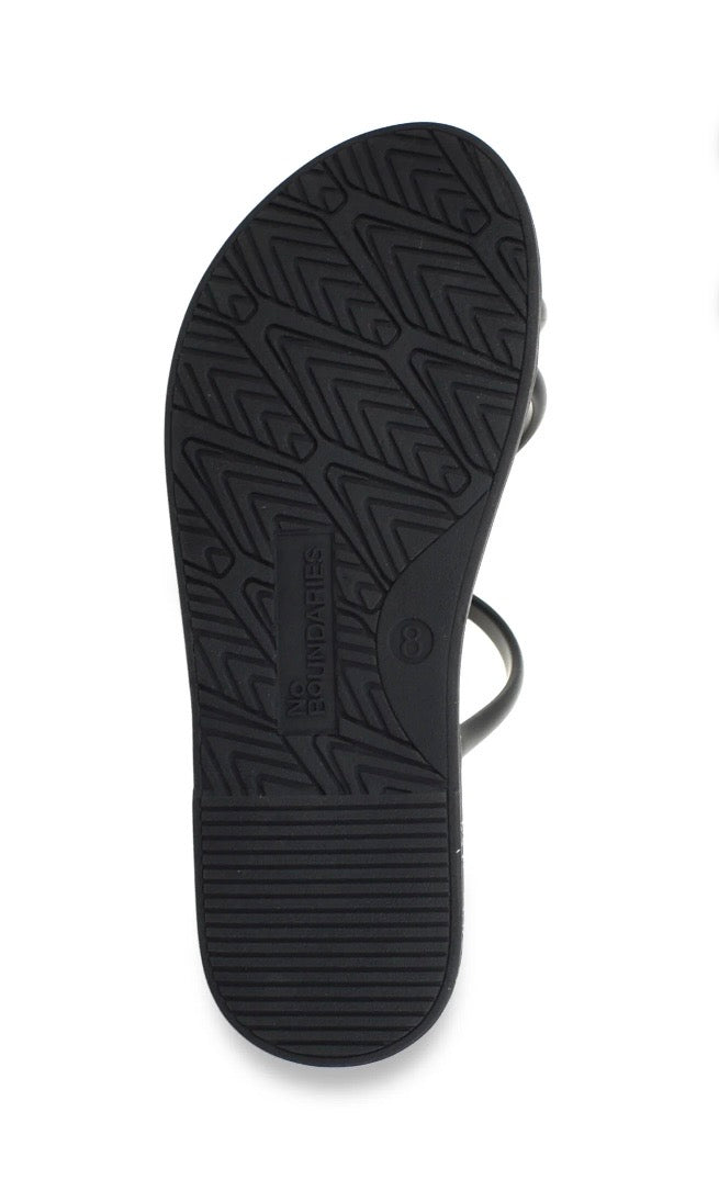 No Boundaries Toe Loop Sandals