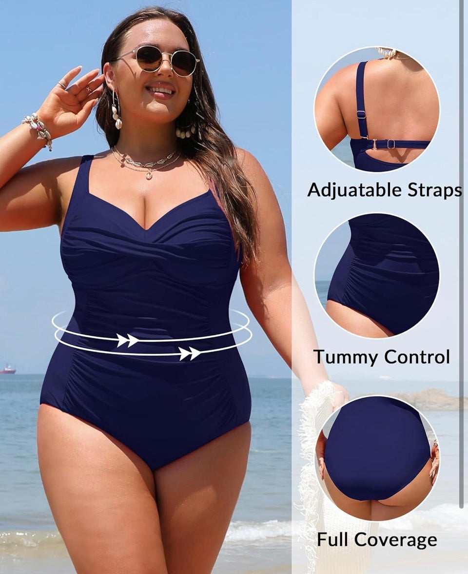 Yonique Women’s Plus Size One Swimsuits