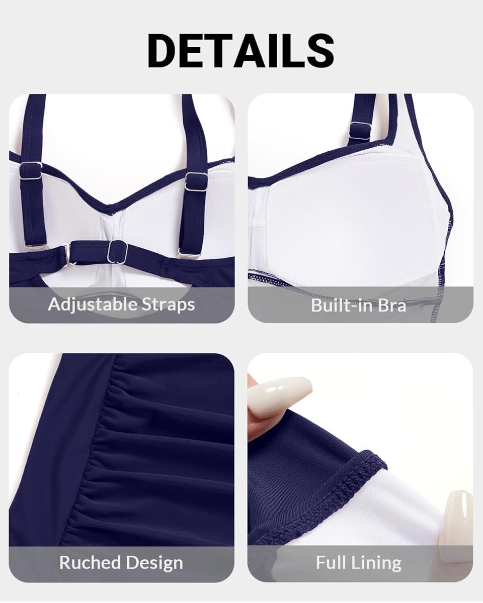 Yonique Women’s Plus Size One Swimsuits