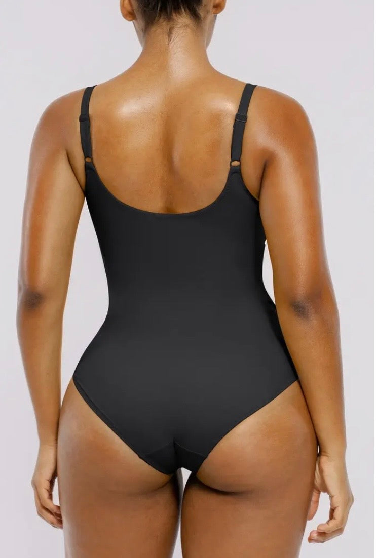 Shapellx Cutout-Front Tummy Control One-Piece Swimsuit
