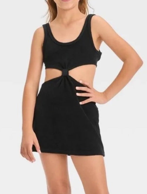 Art Class Girls' Solid Terry Coverup