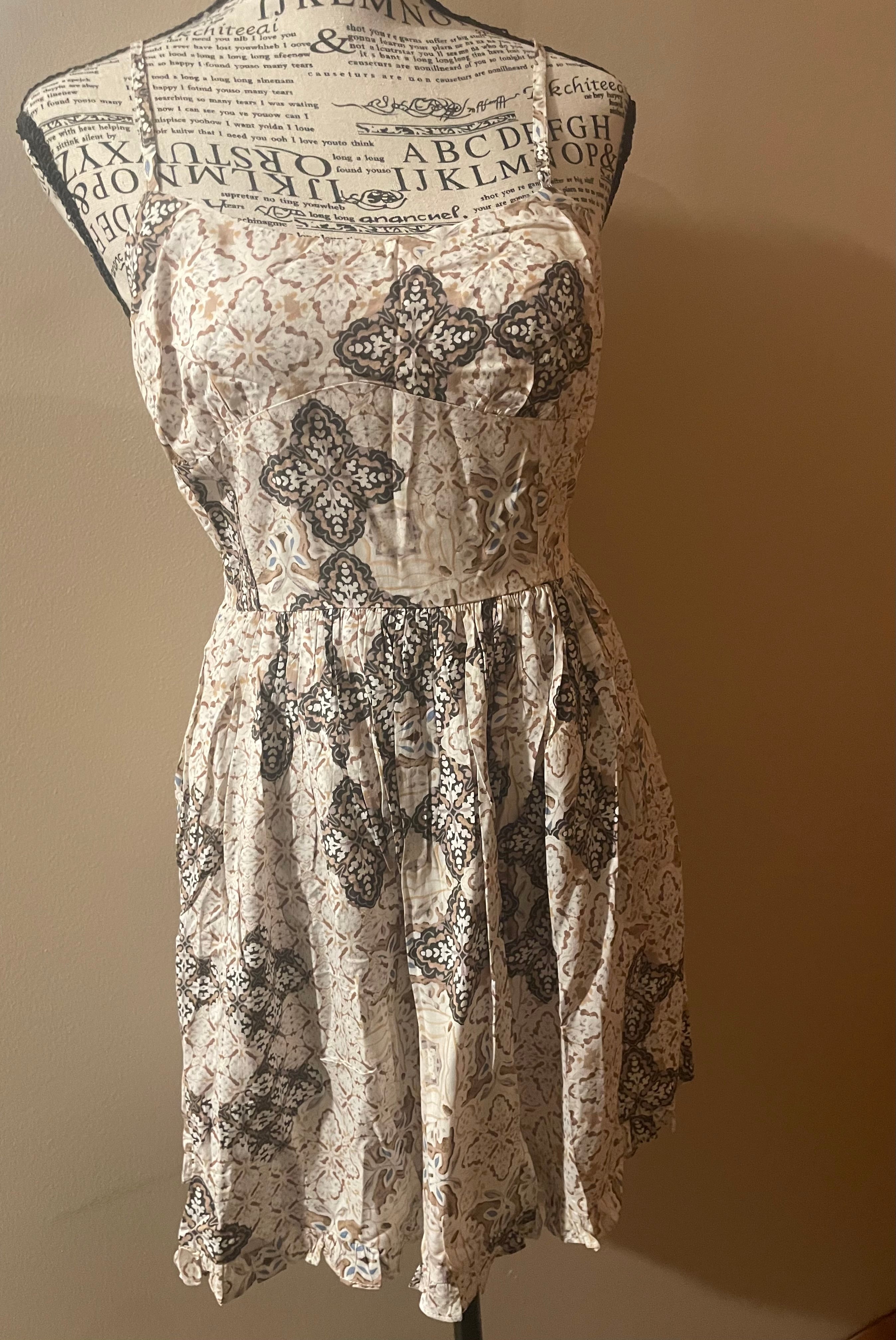 Sky to Moon Boho Style Mini Dress