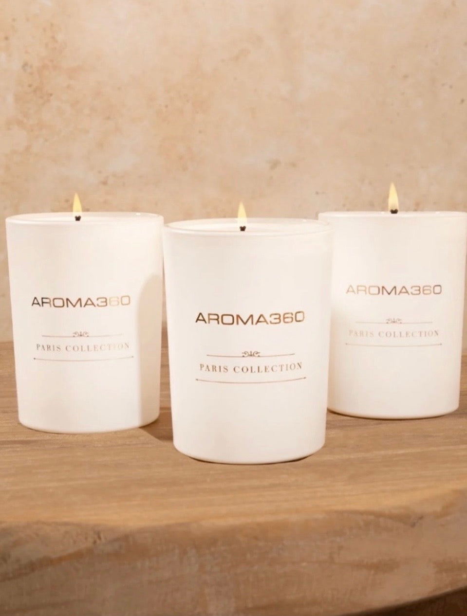 Aroma 360 Paris Collection Trio Candle Set