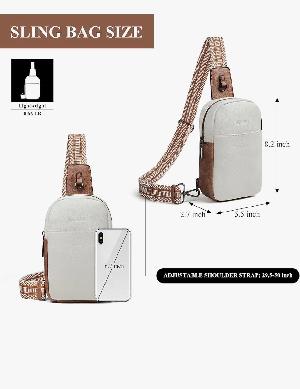 Imperial HORSE Small Sling Bag for Women Crossbody