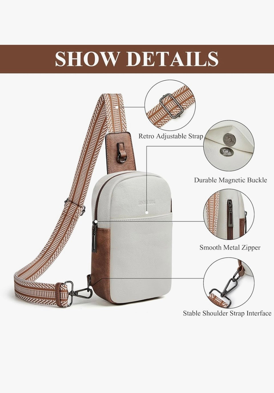 Imperial HORSE Small Sling Bag for Women Crossbody