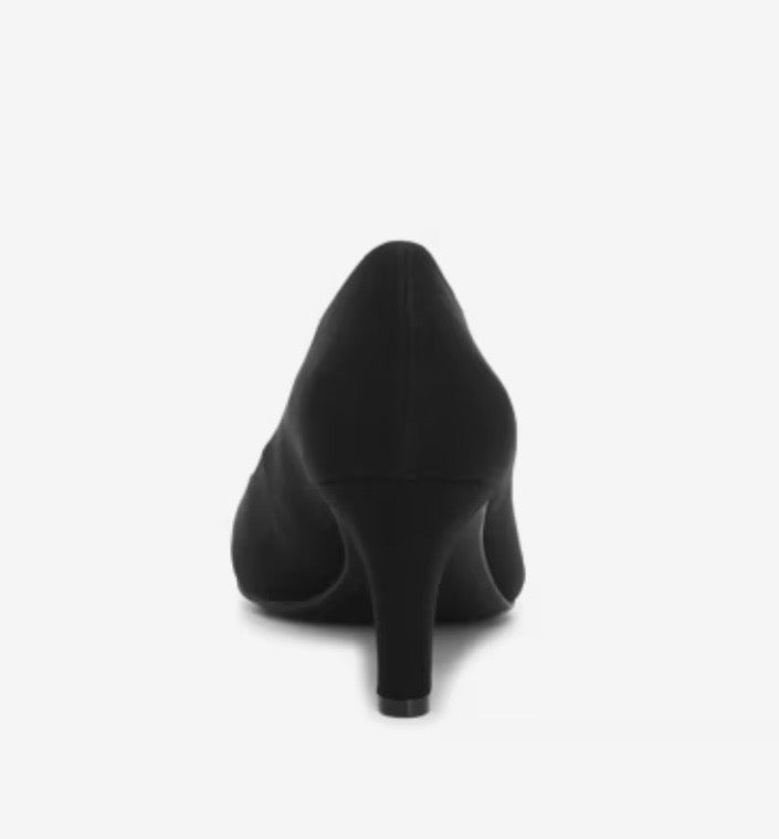 Katie & Kelly Genna Black Twill Pump