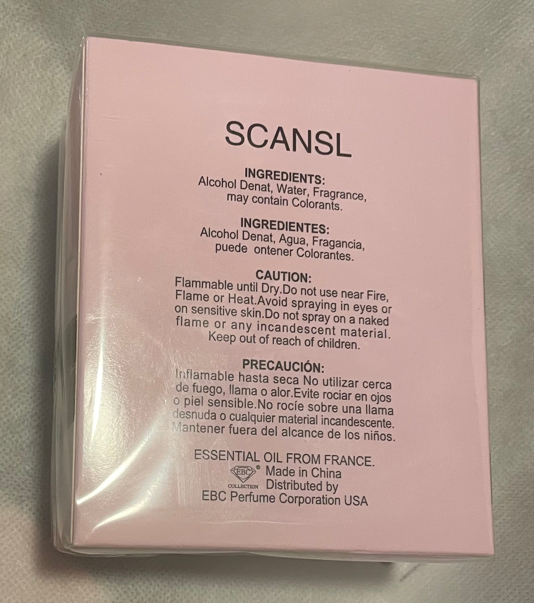 Scansl (Scandal Replica) Eua de Parfum