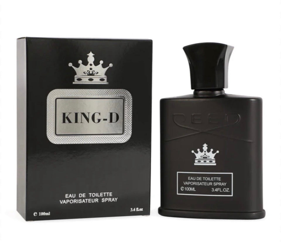 King-D Black Eau de Toilette Spray for men by EBC Collection