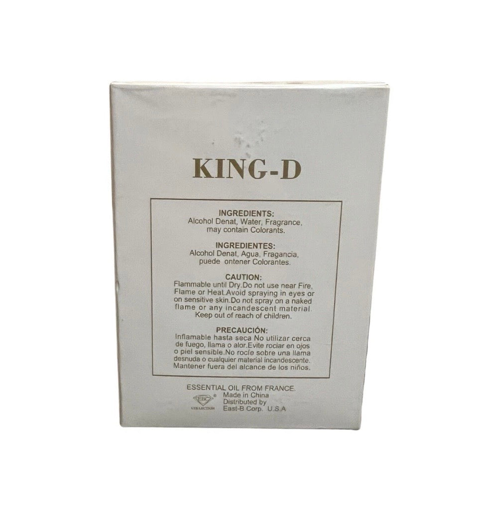King - D Eau De Toilette by EBC Collection