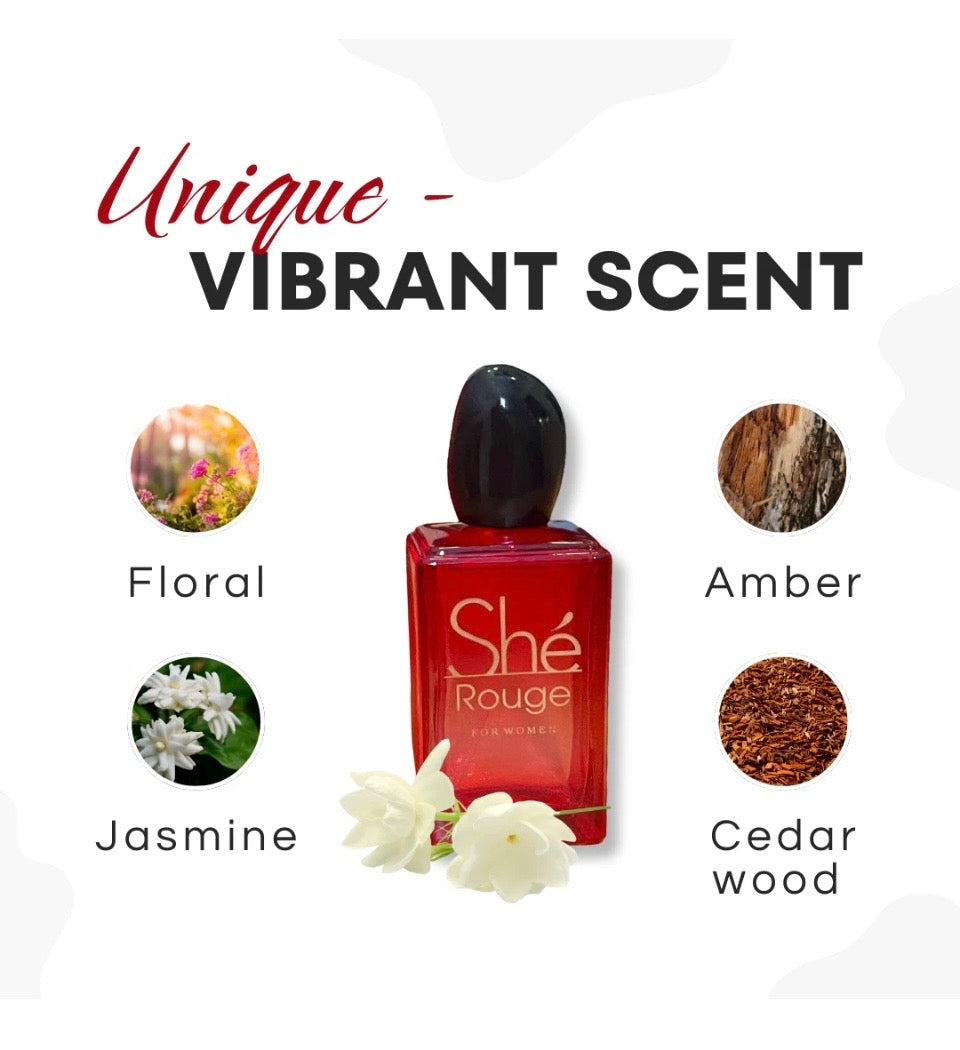 She Rouge for Women Eau de Perfume