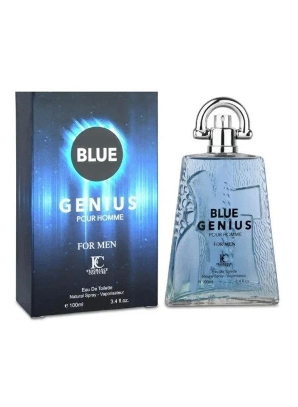 BLUE GENIUS POUR HOMME Men’s designer cologne spray