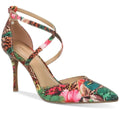 Thalia Sodi Valencia Crisscross Ankle Strap Pump