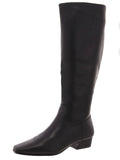 Madden Girl Florence Snip Toe Tall Boots Black Smooth