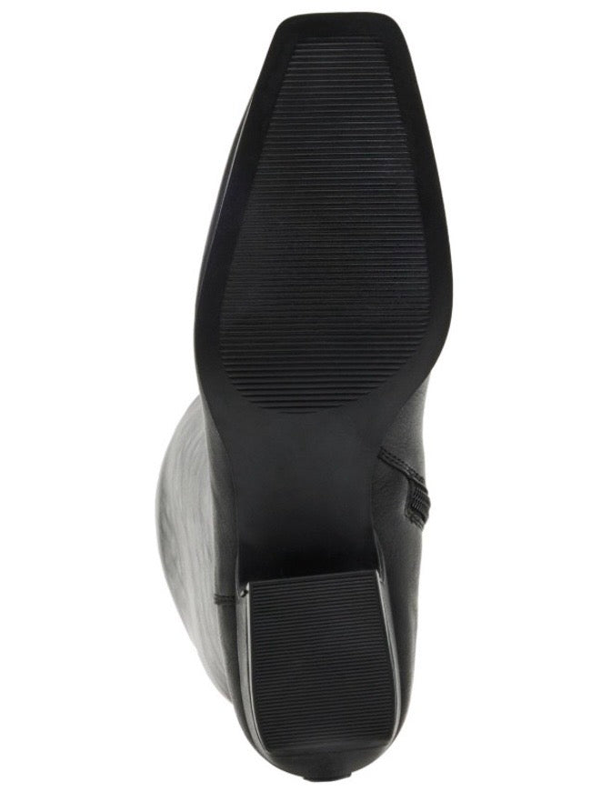 Madden Girl Florence Snip Toe Tall Boots Black Smooth