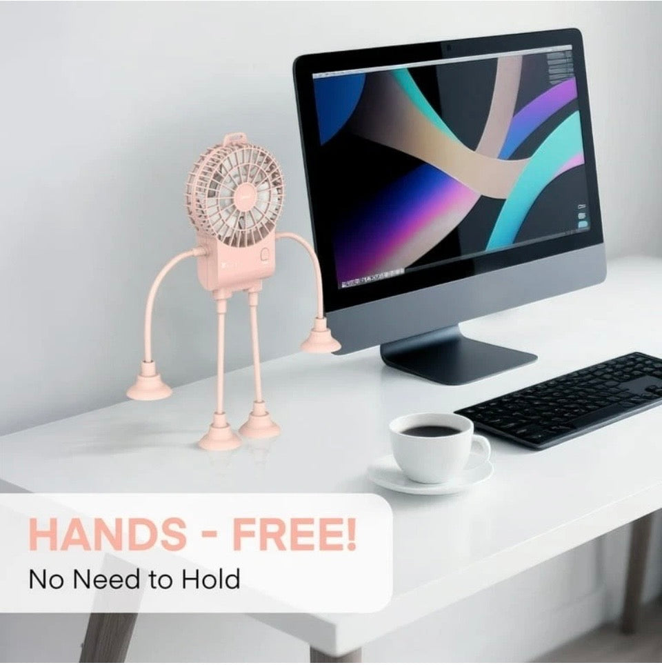 Varai Portable Flexible Robot Fan Rechargeable