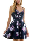 City Triangle Jodi Kristopher Juniors Foil Floral